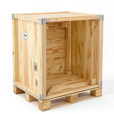 no padding wood shipping crates